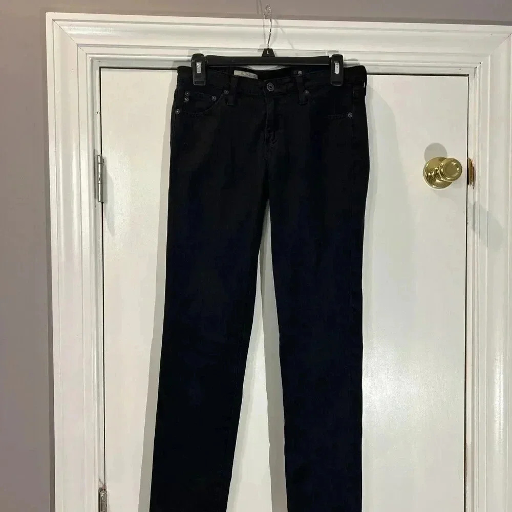 AG Adriano Goldschmied The Stilt Cigarette Leg Jean 28R‎ Goth Biker USA